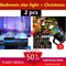 16-Pattern Christmas Projector Light - USB Powered Rotating Stage Effect